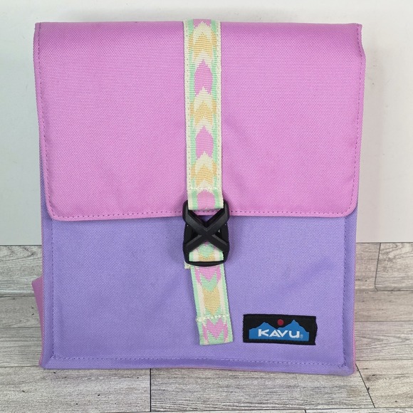 Kavu Handbags - KAVU Insulated Padded Lunch Sack Leak Proof Meal Bag Pink Purple